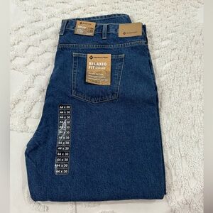 Members Mark Relaxed Fit Dark Wash Jeans - NWT 44x30